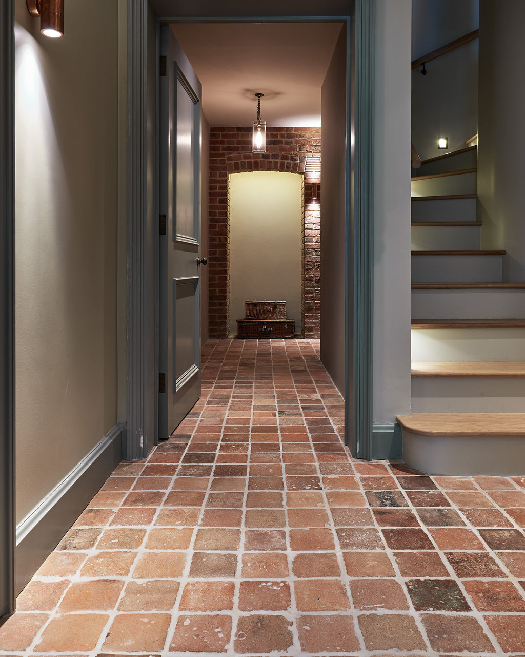 Antique Burgundy Terracotta Reclaimed