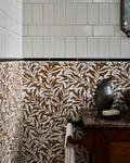 | | silk-screen-ceramic-willow-cottage-tobacco, victorian-style-wall-ceramic-antique-white-metro