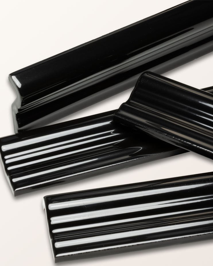 Architectural Mouldings Dado Ceramic Black