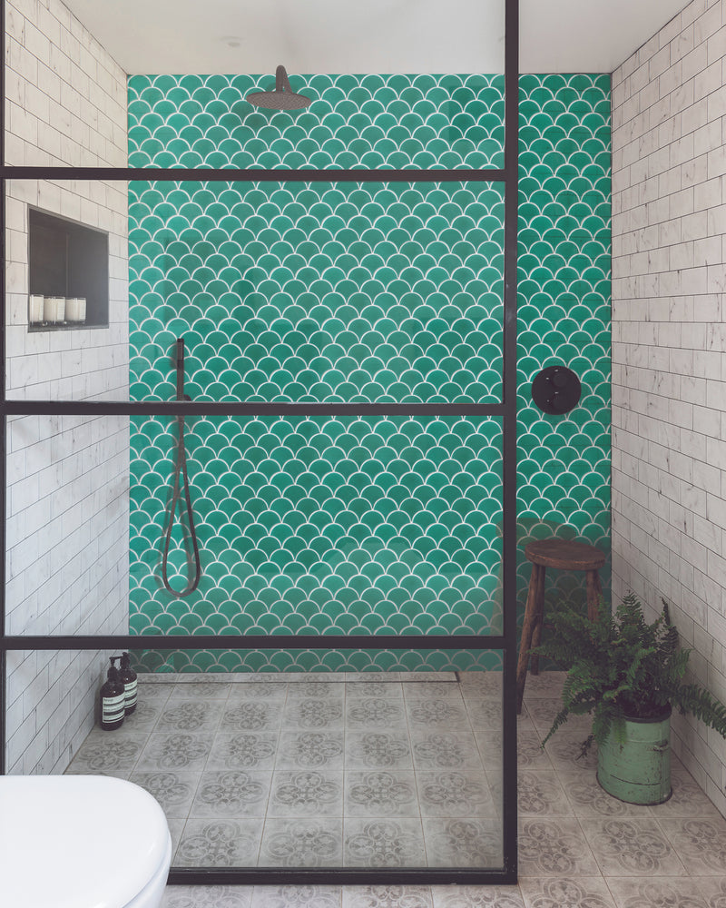 Atlantis Porcelain Mosaic Emerald