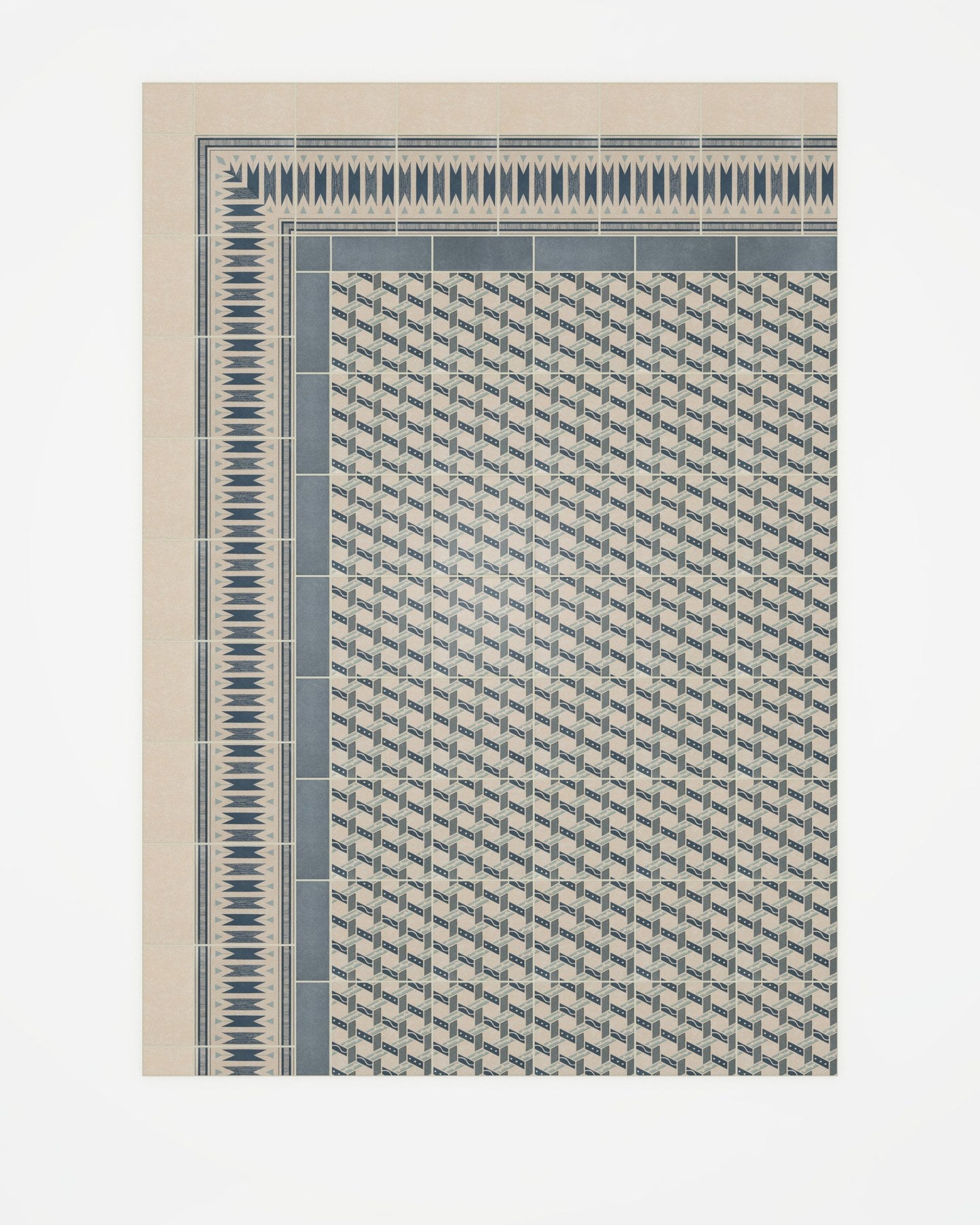 Aventuras Linen Field Porcelain