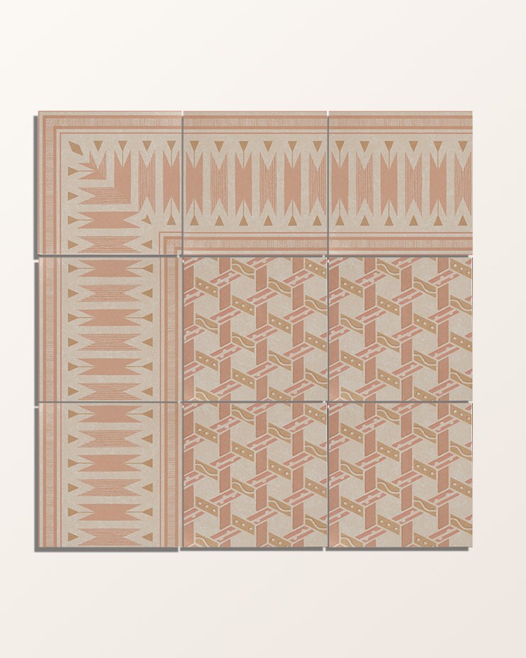 Aventuras Malla Terracotta Porcelain