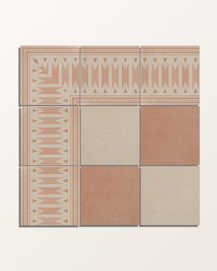 Aventuras Terracotta Field Porcelain