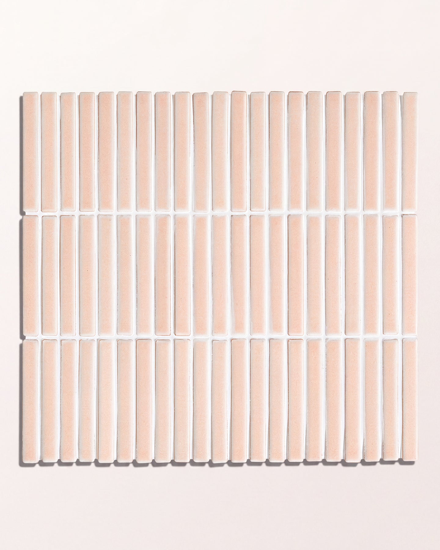 Bamboo Porcelain Mosaic Blush