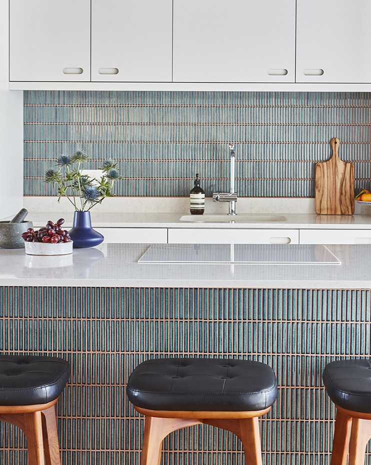 Bamboo Porcelain Mosaic Verdigris|Credit: Pluck London|