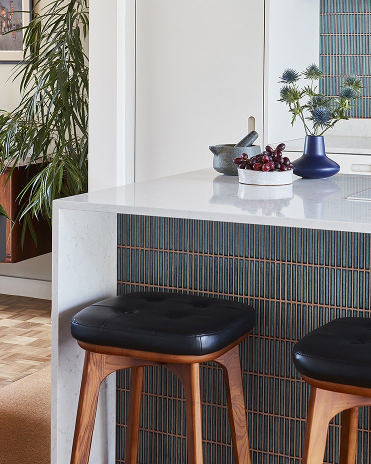 Bamboo Porcelain Mosaic Verdigris|Credit: Pluck London|