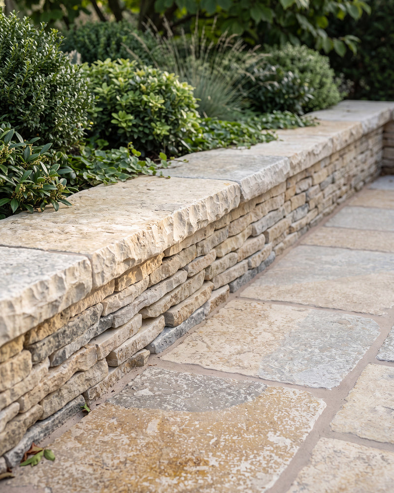 ||Bruton-Limestone-Seasoned-Pitchers Bruton-Limestone-Seasoned-Pavers