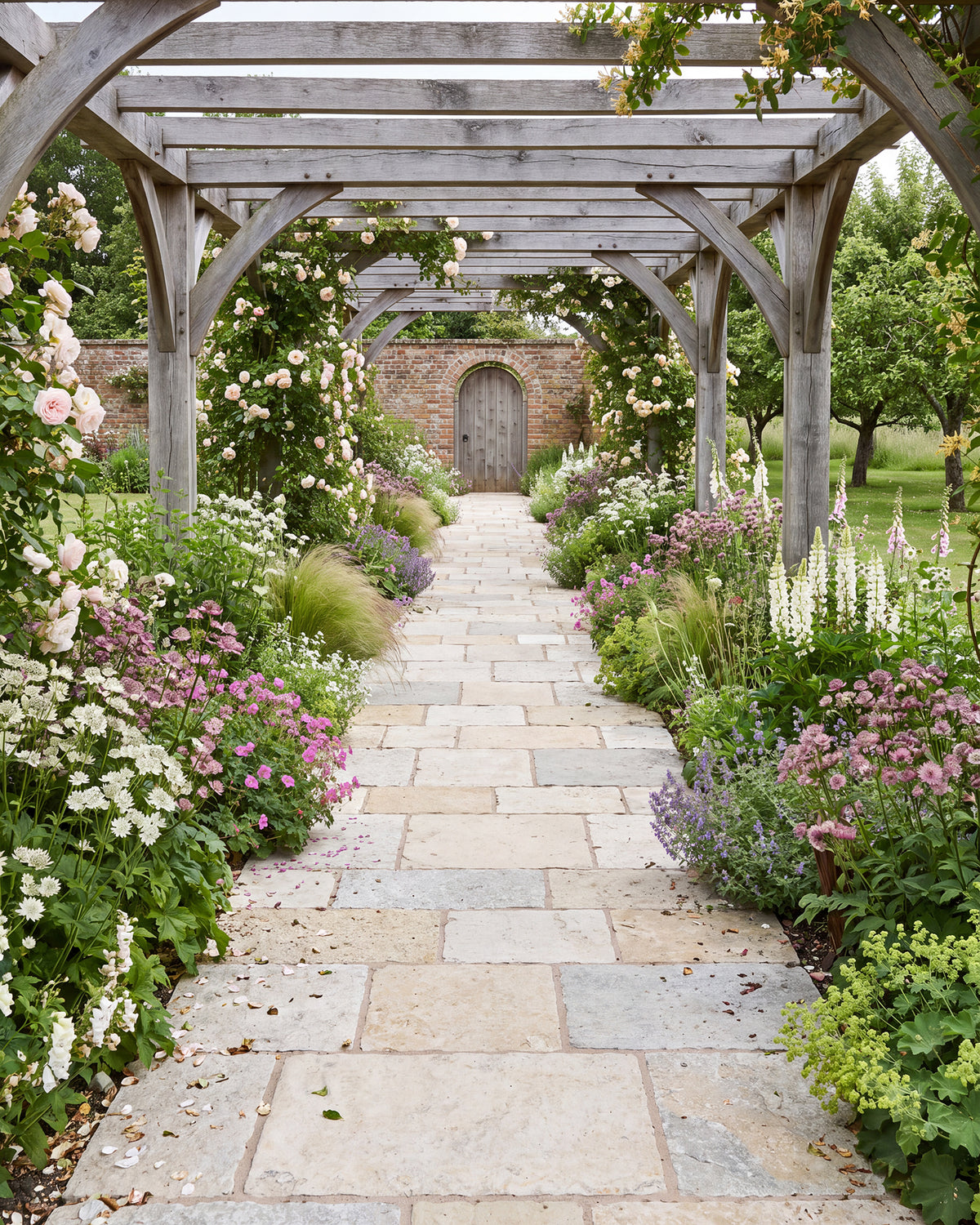 Bruton Limestone Seasoned Pavers