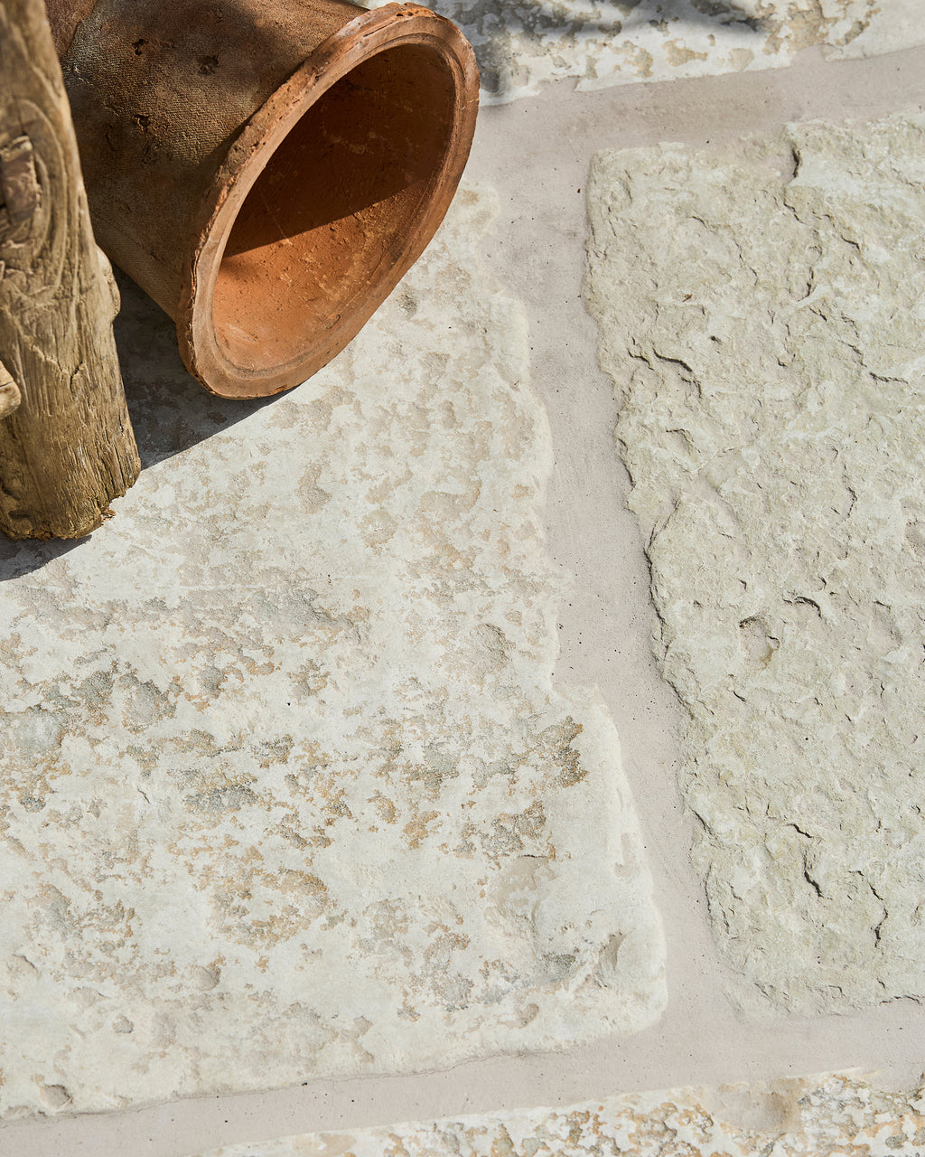 Bruton Limestone Seasoned Pavers