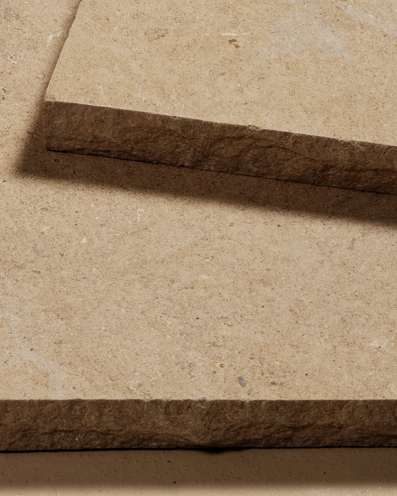 Buscot Limestone Tumbled & Etched Cropped Coping