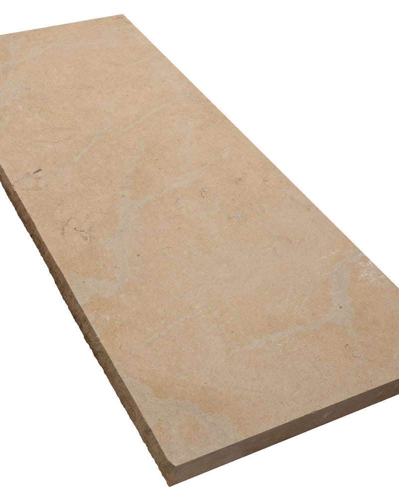 Buscot Limestone Tumbled & Etched Cropped Coping