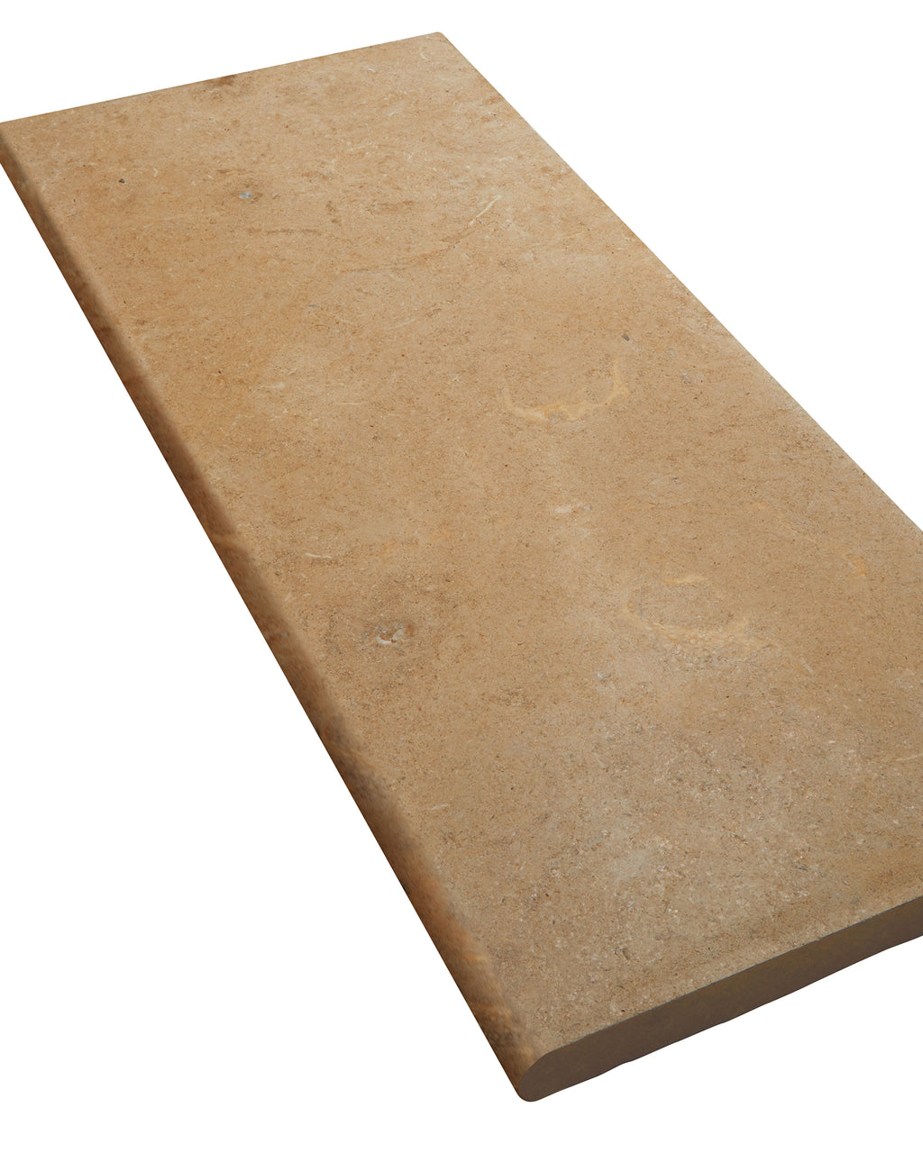 Buscot Limestone Tumbled & Etched Bullnose Coping