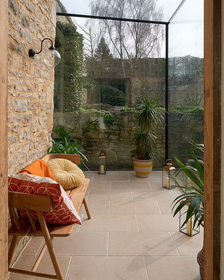 Buscot Limestone Tumbled Finish
