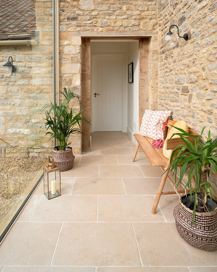 Buscot Limestone Tumbled Finish