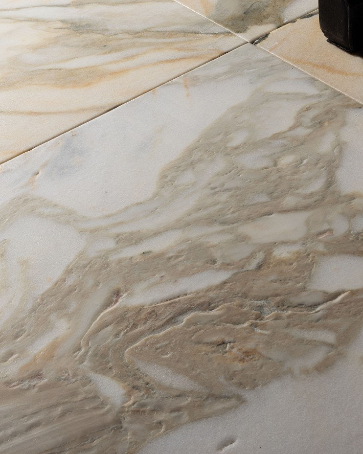 Calacatta Oceana Fantasy Leathered & Aged