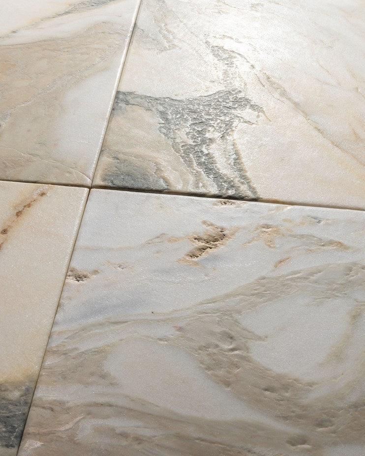 Calacatta Oceana Fantasy Leathered & Aged
