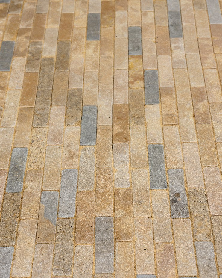 Castilan Limestone Tumbled Klinkers