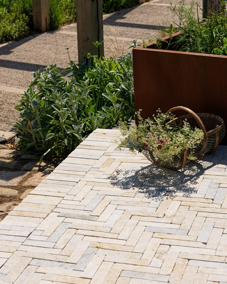 Castilan Limestone Tumbled Klinkers