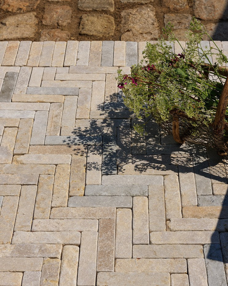 Castilan Limestone Tumbled Klinkers