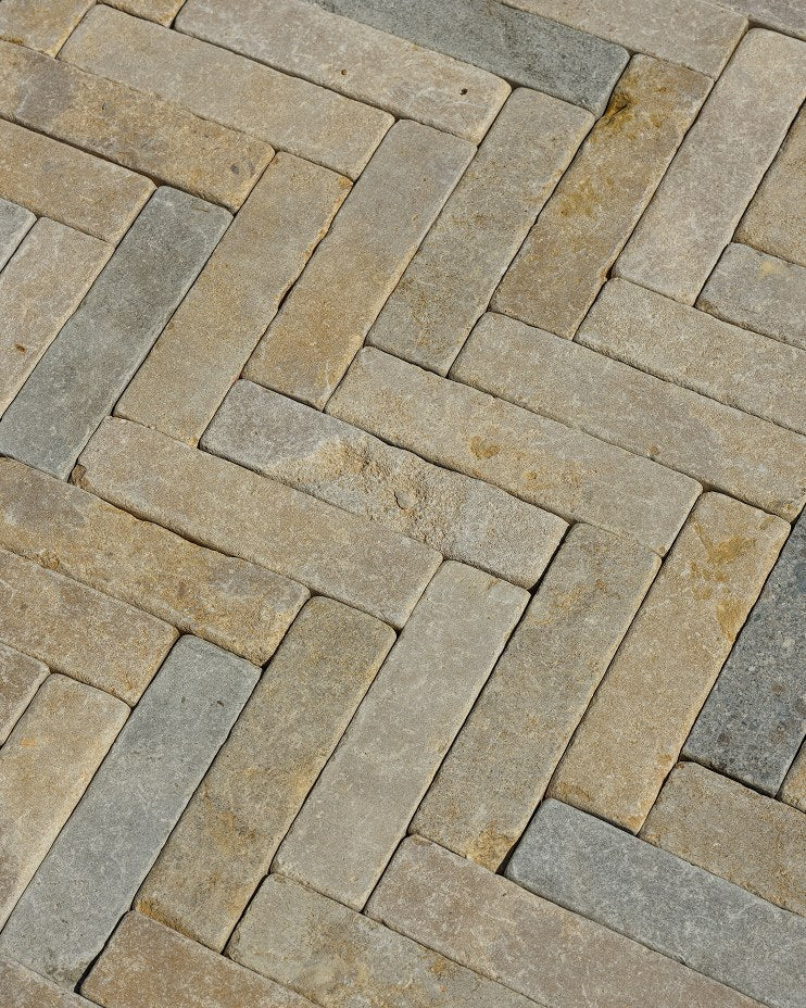Castilan Limestone Tumbled Klinkers