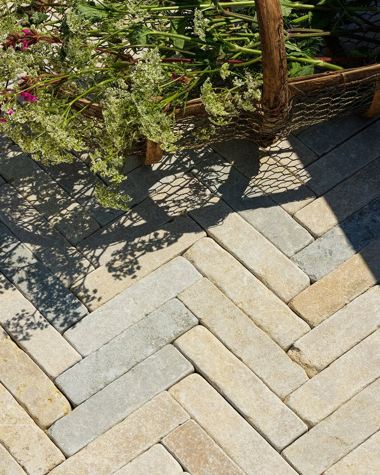 Castilan Limestone Tumbled Klinkers