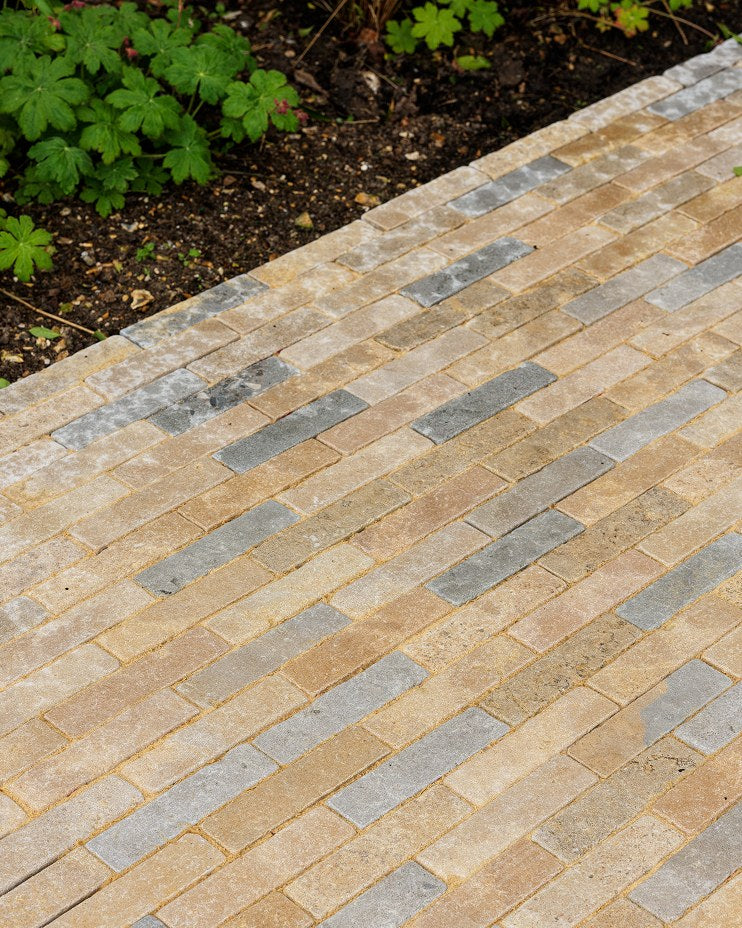 Castilan Limestone Tumbled Klinkers
