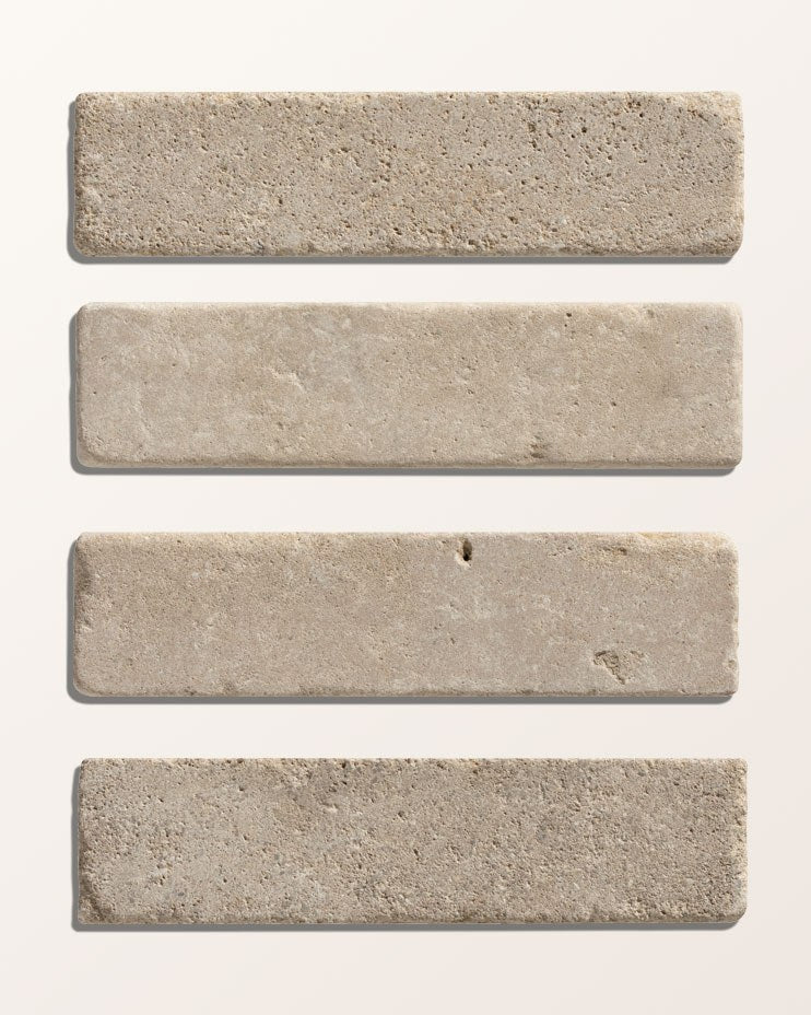 Castilan Limestone Tumbled Klinkers