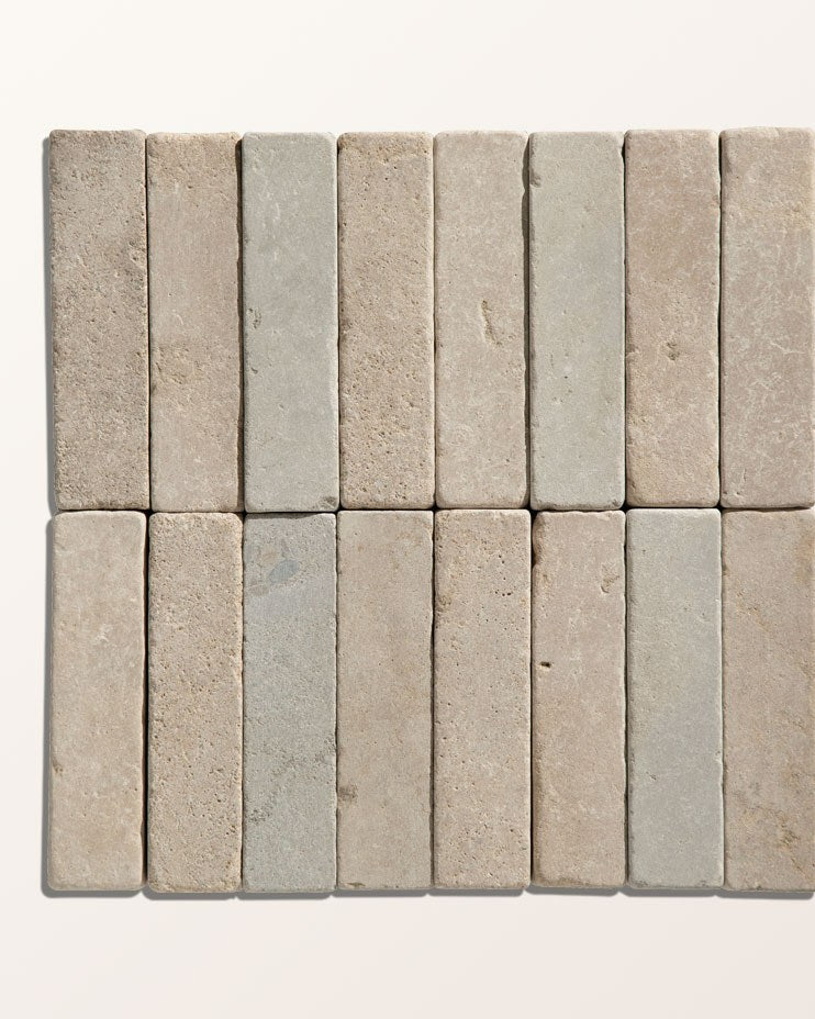 Castilan Limestone Tumbled Klinkers