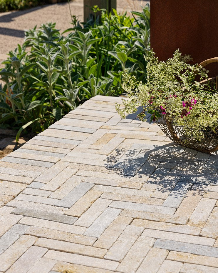 Castilan Limestone Tumbled Klinkers