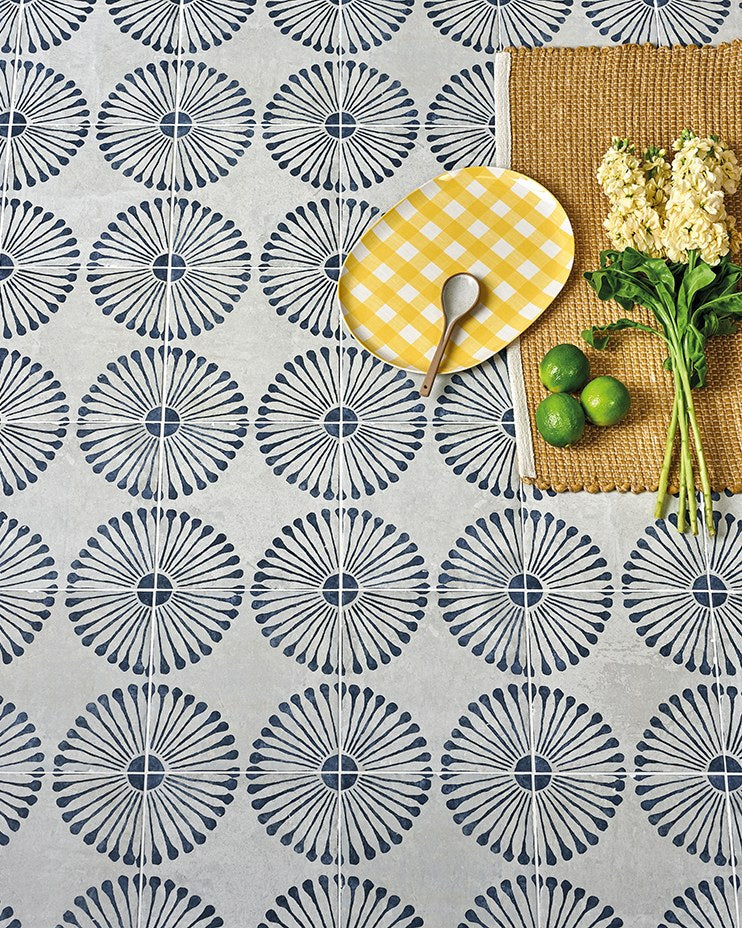 Cuba Porcelain Infantas Blue