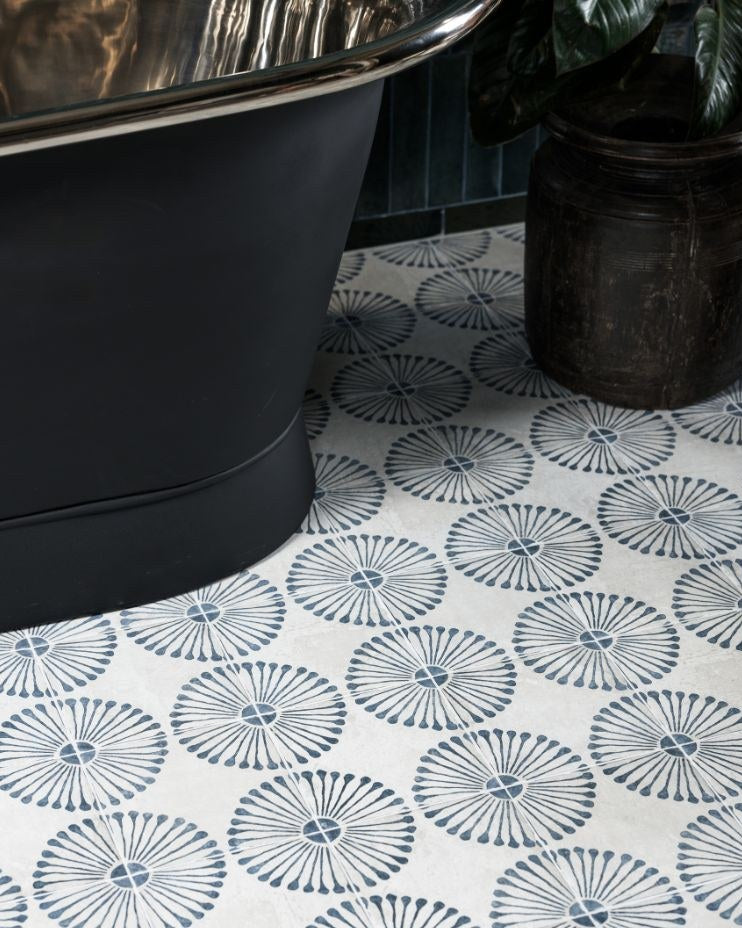 Cuba Porcelain Infantas Blue