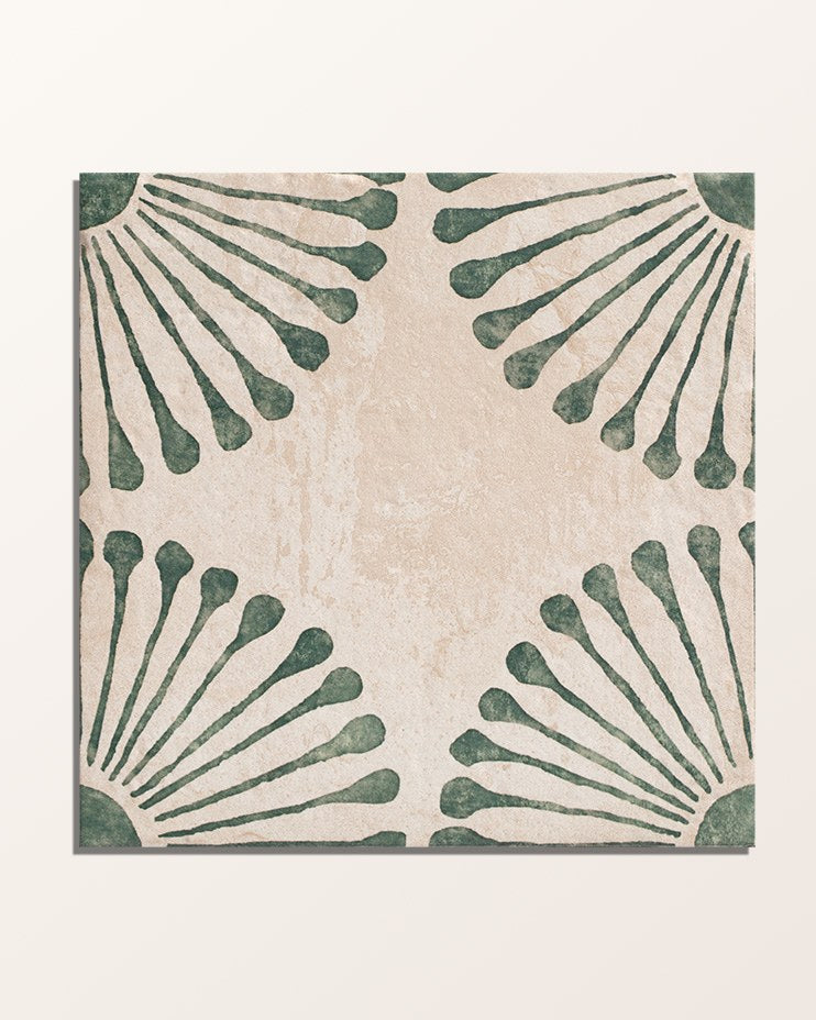 Cuba Porcelain Infantas Green