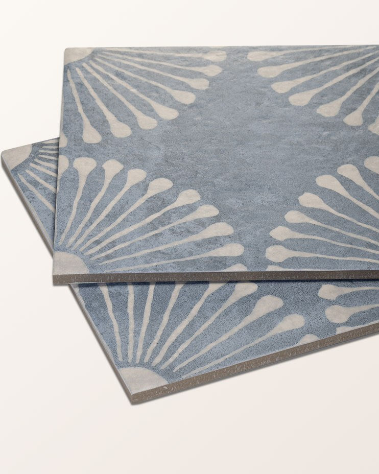 Cuba Porcelain Vedado Indigo