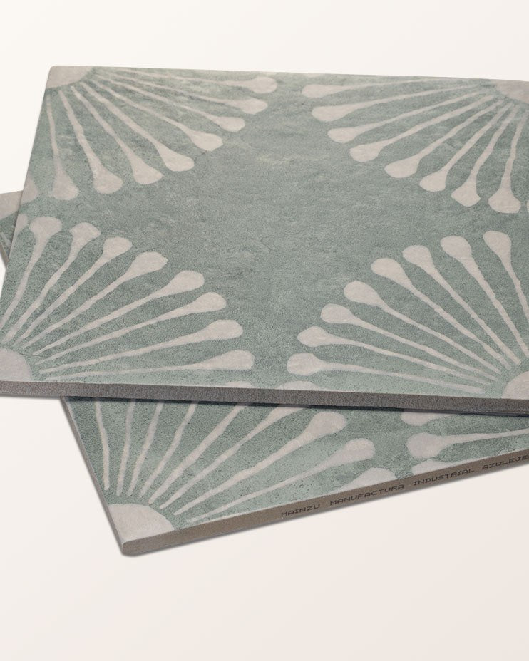 Cuba Porcelain Vedado Mint Green