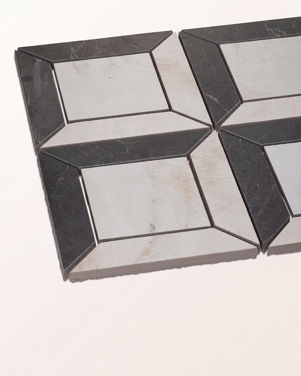 East Village Porcelain Quadrant Mosaic Oro