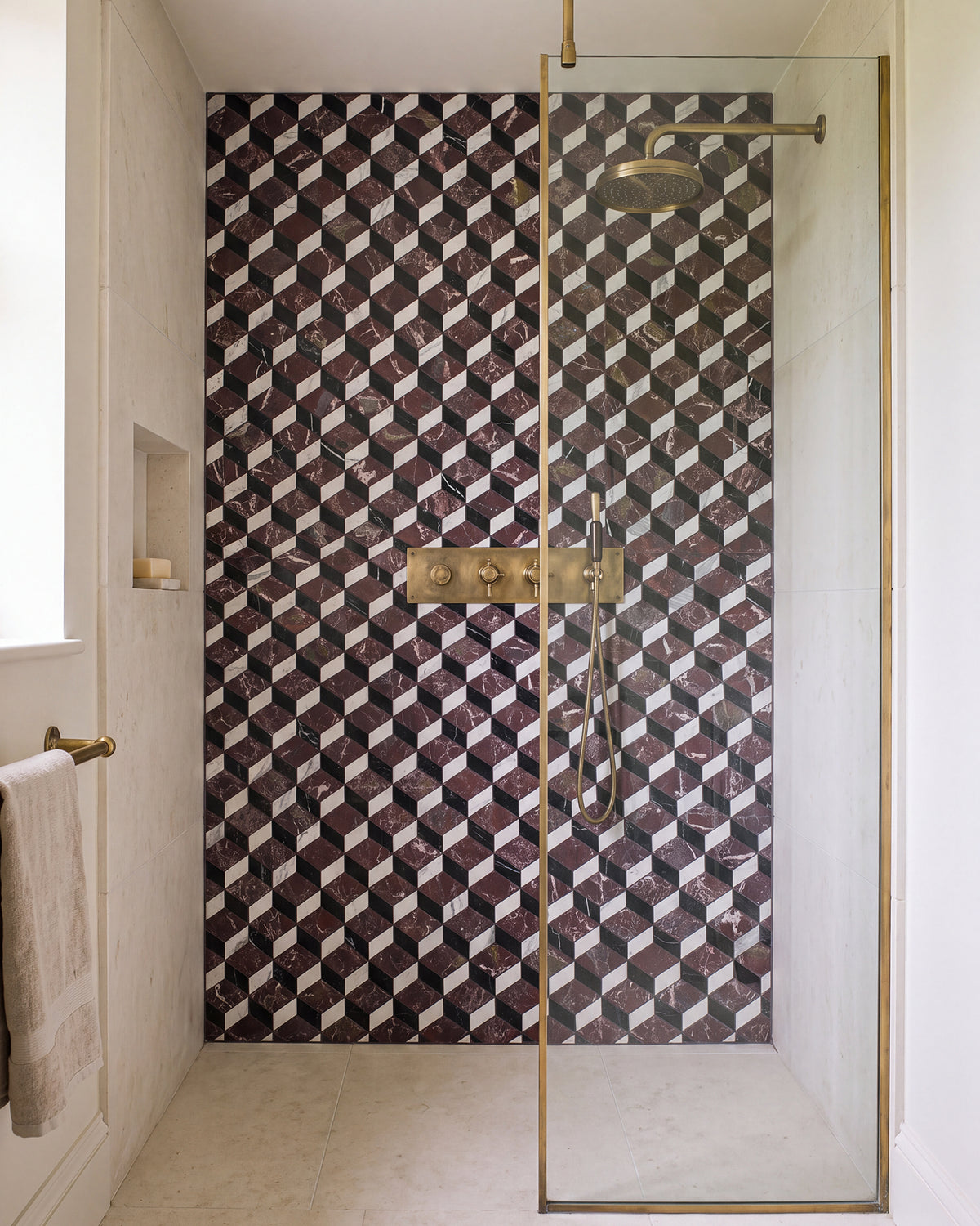 Echelon Porcelain Matt Cube Mosaic Levanto