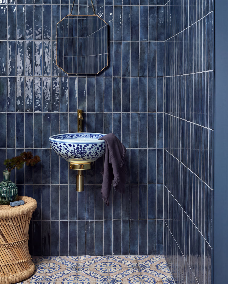 Foundry Porcelain Blue