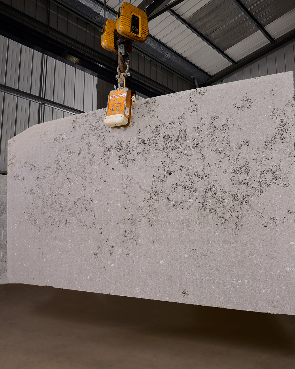 Kimmeridge Limestone Dry Etched Slab