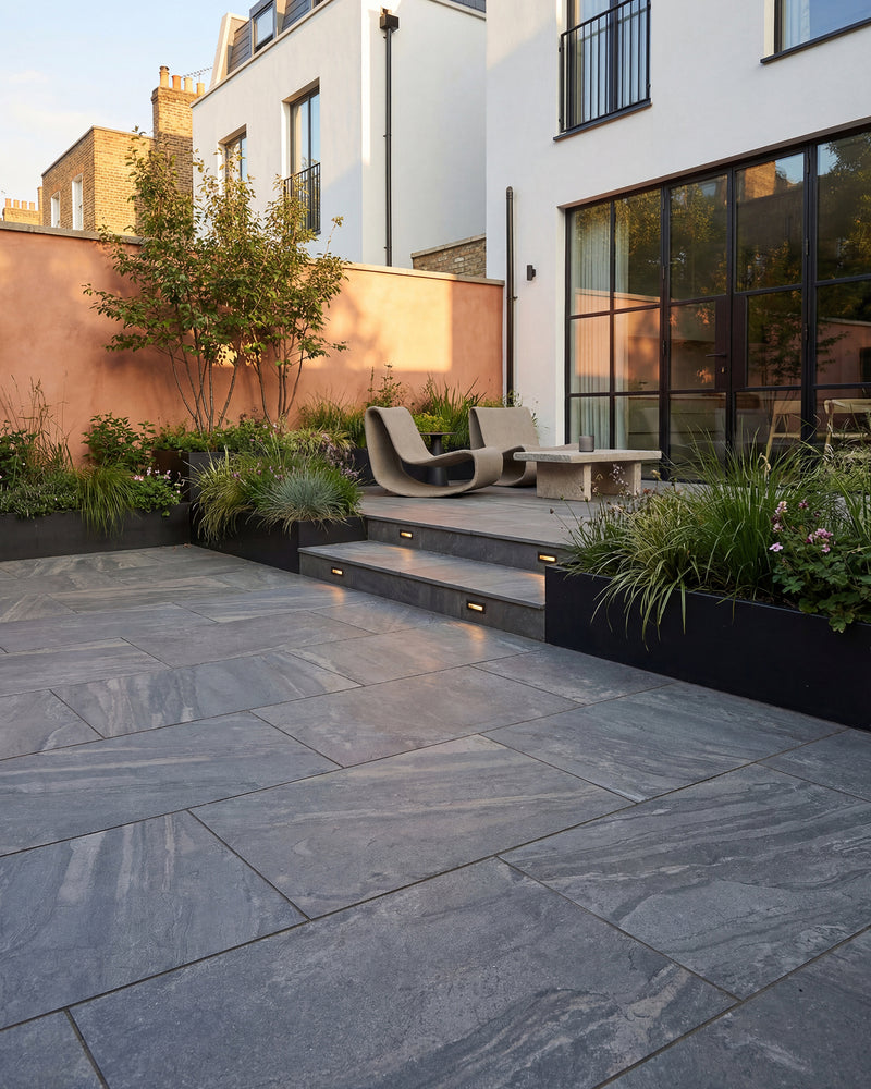 Lithos Porcelain Paving Textured Earth