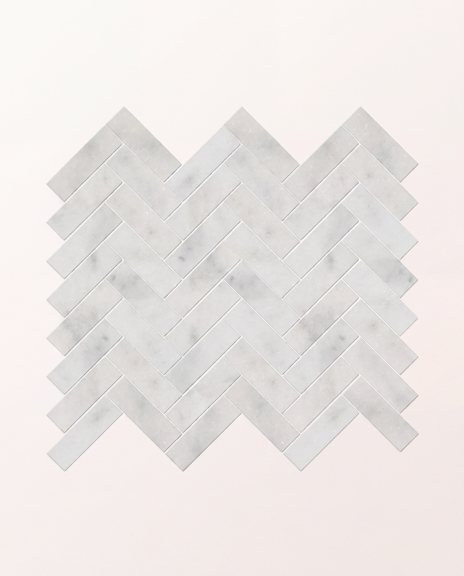 Long Island Marble Herringbone Mosaic