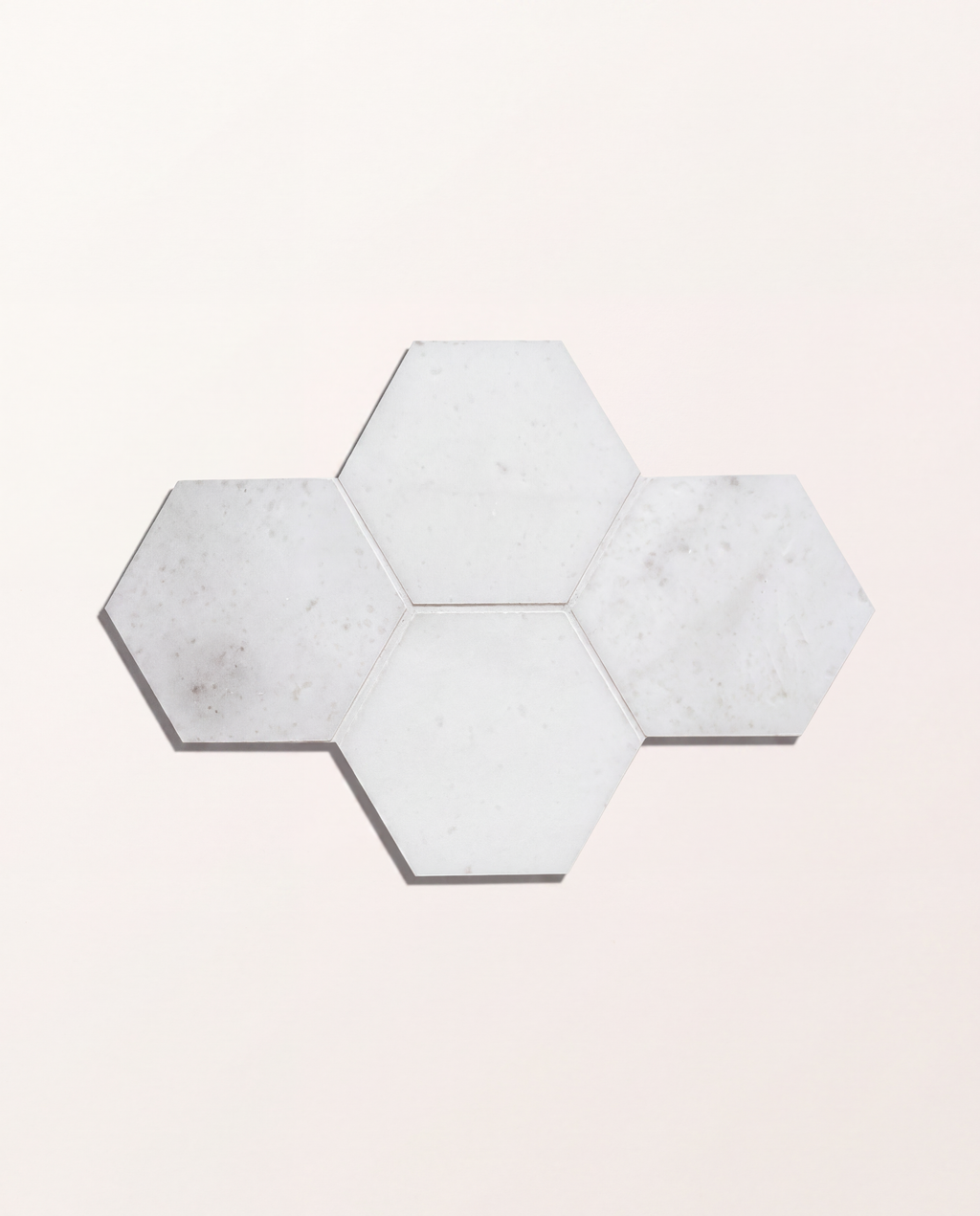 Long Island Marble Honed Finish Large Hexagon
