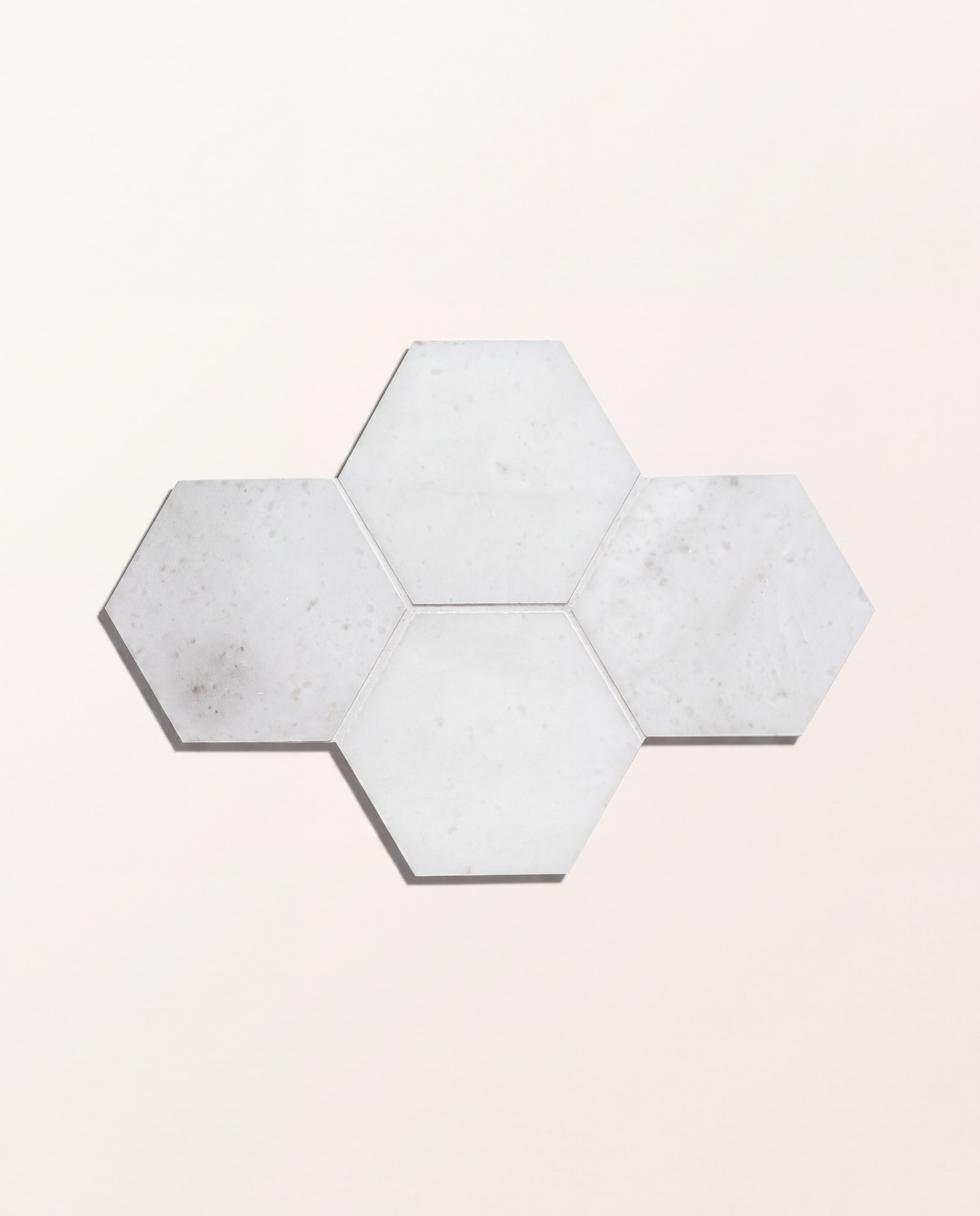 Long Island Marble Honed Finish Large Hexagon