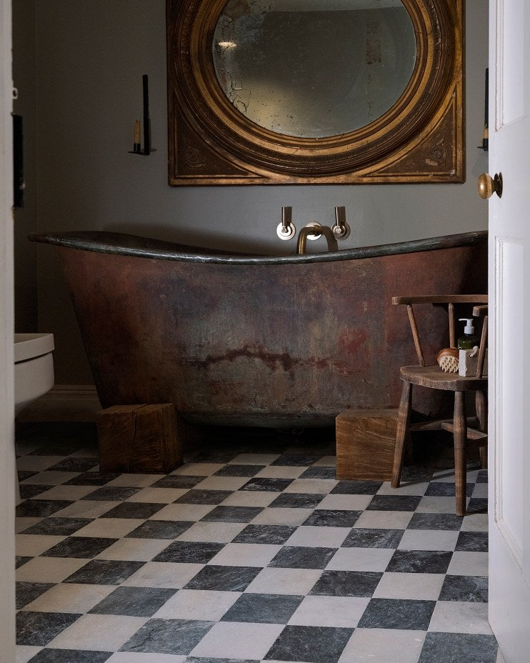Long Island Marble Tumbled Finish