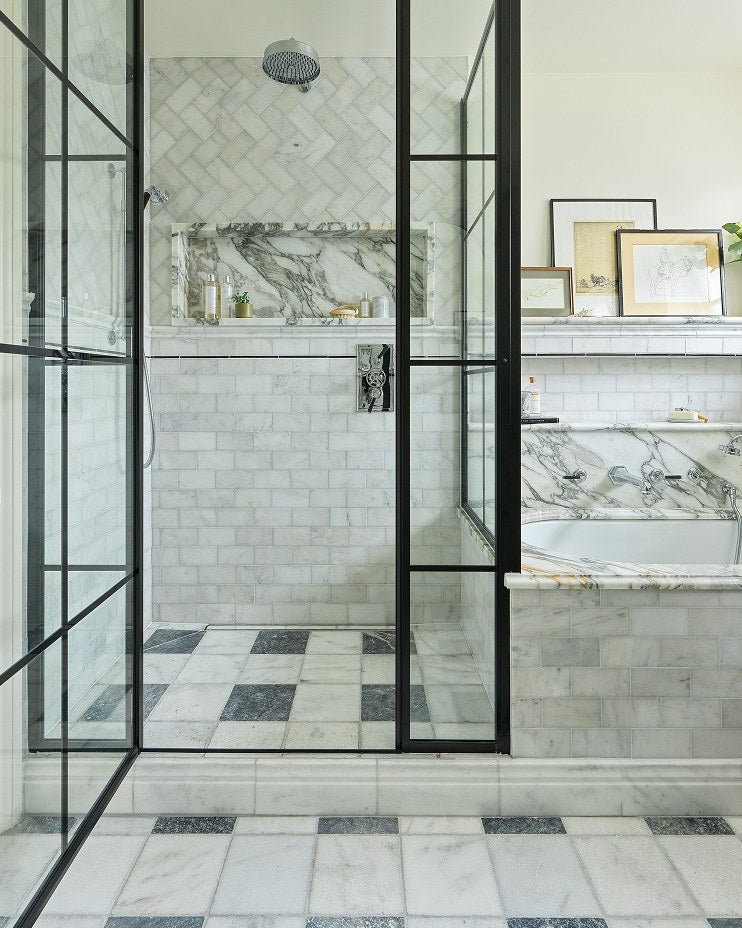 Long Island Marble Tumbled Finish