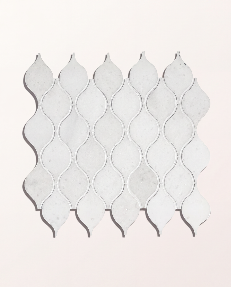 Long Island Marble Honed Finish Tear Drop