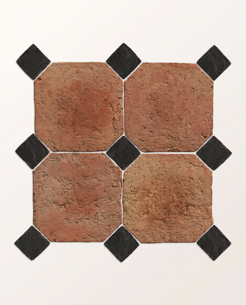 Marlborough Terracotta Octagons & Cabochons