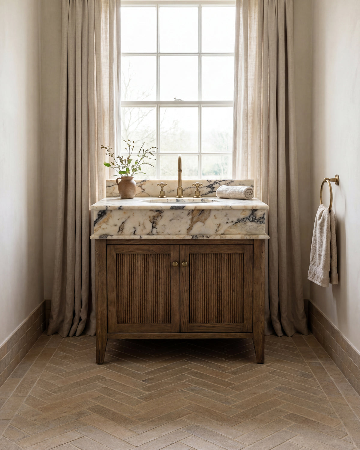 Medici Viola Marble Honed Slab Extra