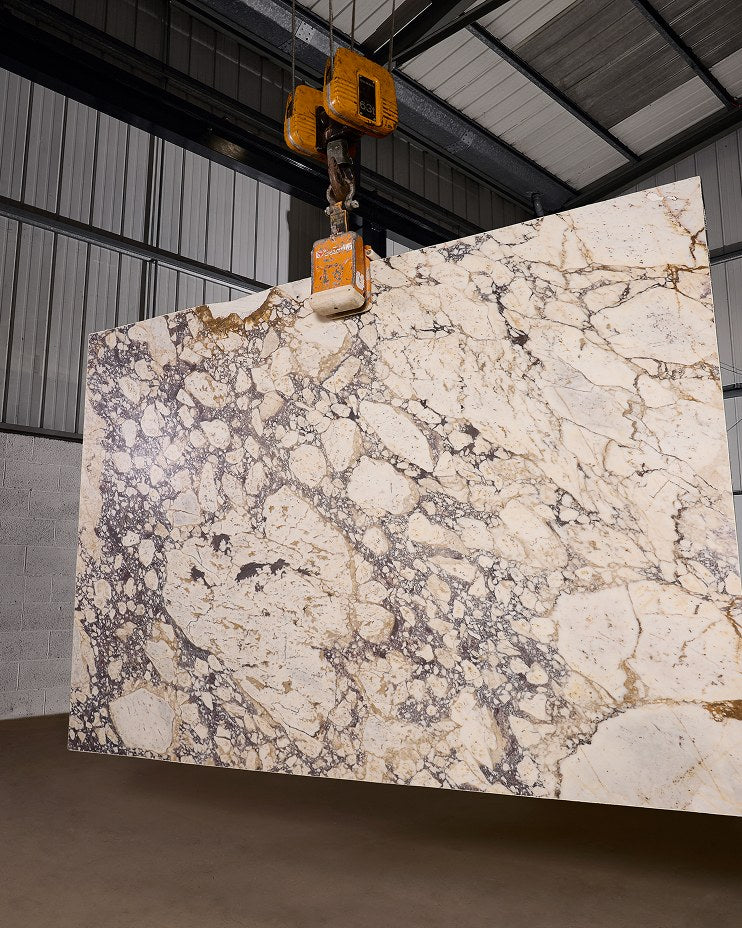 Medici Viola Marble Honed Slab Extra