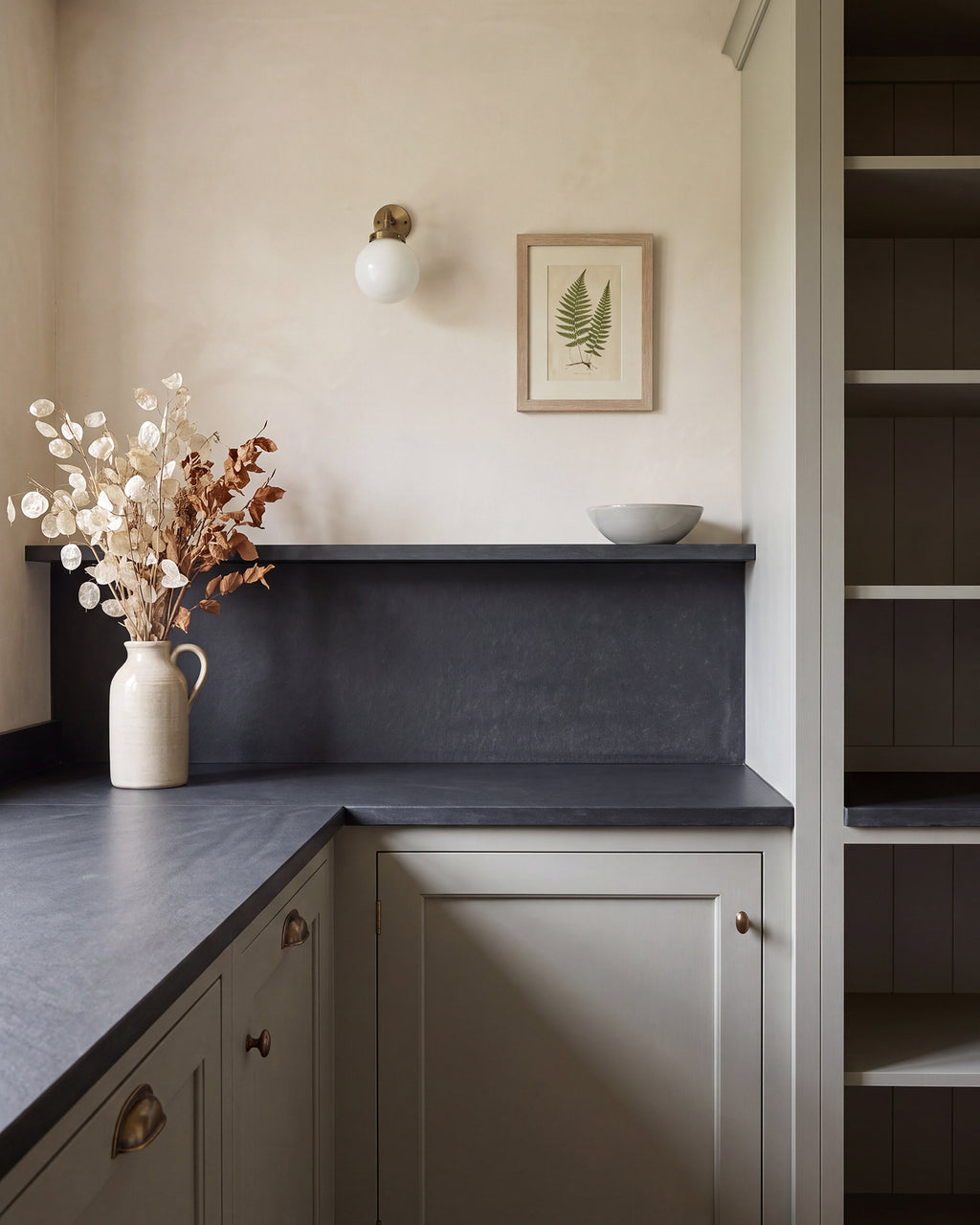 Nero Slate Honed Slab