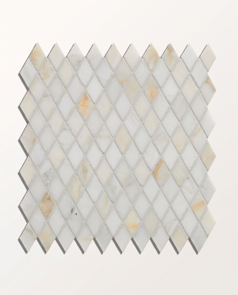 Palazzo Oro Honed Diamond Mosaic